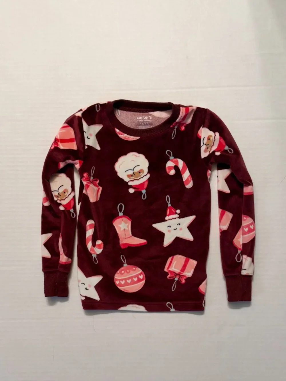 🎄Christmas In July🎄Carter’s ‘Child Of Mine’ Cowboy Christmas Pajama Set